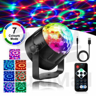 7 Colours Disco Ball Light | Disco Ball | Disco Ball Light | Disco Ball USB | Disco Light Home | Disco Light Party Ball | Disco Light for Home | Disco Light Party