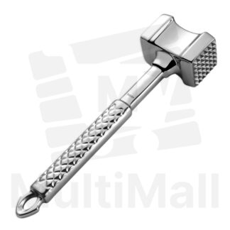 Stainless Steel Meat Tenderizer Hammer | kitchen hammer meat | Steak Meat Hammer | Double Sided Solid Meat Hammer | Hammer for Food | Met Tenderizer Beef| Meat Tenderizer Hammer