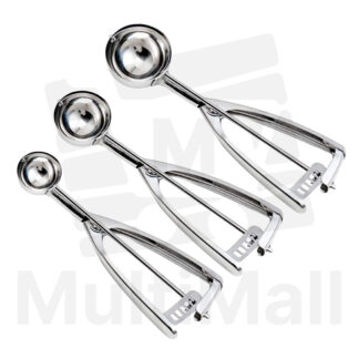 Upgraded 3 Pcs Ice Cream Scoop Set | Stainless Steel | Cookies Dough Scoop | Ice Cream Scoops Set | Ice Cream Scooper|Stainless Steel Ice Cream Scooper|Ice Cream Spoon
