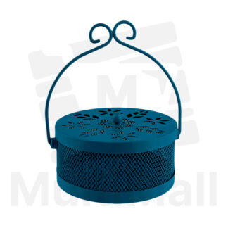 NORDIC Mosquito Coil Holder - Blue |Nordic coil holder| Mosquito coil box|Mosquito coil case|Mosquito coil and holder| Portable Mosquito coil holder| Outdoor Mosquito Coil Holder Case