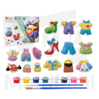 (Landscape Box) DIY Paint Gypsum  - Fashion | Princess Toys | Kid Plaster Painting | Art and Crafts Painting for Kids | Dino Toy | Gift For Kids l Kid Plaster Painting