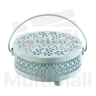 New NORDIC Design Mosquito Coil Holder - Light Blue |Nordic coil holder| Mosquito coil box |Mosquito coil case |Mosquito coil and holder| Portable Mosquito coil holder| Outdoor mosquito coil holder