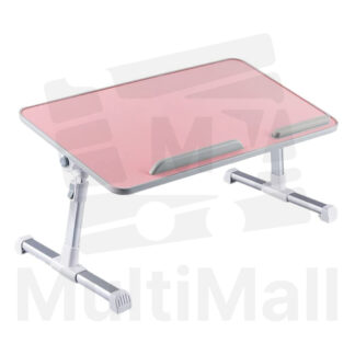 Large Pink Ergonomic Laptop Table (No Fan, No Drawer, No Holder)|Laptop Table|Foldable Laptop Bed Desk on Bed|Desk on bed|Laptop Table|Laptop Desk adjustable|Laptop Desk|Laptop Desk Stand|