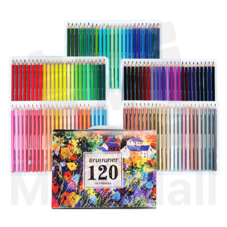 120 PCs Brutfuner Oil Colour Pencils | Gift set|Painting Set For Kids| Art and Craft For Kids| Colouring Set| Crayon| Art Set| Colour Pencil Set| Kids Painting Set|Colour Painting Kids