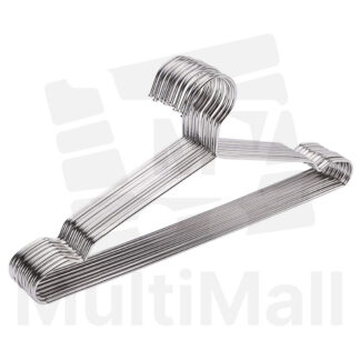 304 Stainless Steel Hanger 10pcs–Heavy Duty Anti-slip, Windproof and Rust-Proof Hanger for Drying