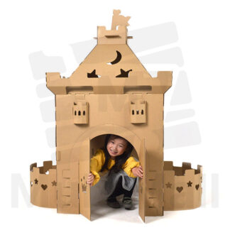 Alice Castle Kids D.I.Y.  Playhouse For Kids Fun | DIY Craft For Kids | Kids Toy House | DIY Cardboard House | Cardboard Playhouse For Kids | Playhouse For Kids | Children Carton Toy Playhouse