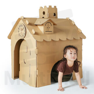 Ding Ding House Kids D.I.Y.  Playhouse For Kids Fun | DIY Craft For Kids | Kids Toy House | DIY Cardboard House | Cardboard Playhouse For Kids | Playhouse For Kids | Children Carton Toy Playhouse