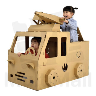 Fire Truck Kids D.I.Y.  Playhouse For Kids Fun | DIY Craft For Kids | Kids Toy House | DIY Cardboard House | Cardboard Playhouse For Kids | Playhouse For Kids | Children Carton Toy Playhouse