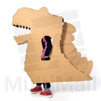 Tyrannosaurus Stand Kids DIY  Playhouse | Tyrannosaurus Stand Playhouse | Kid painting playhouse | DIY Doodle House Painting | Drawing Cardboard Wearable Animals Colouring | Kid's DIY Playhouse