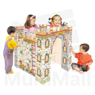Kids 3D Doodle Play House -  Big Castle | Cardboard Toy House|Playhouse for kids Cardboard |Playhouse| Cardboard Animal|  Cardboard Toy House| Cardboard Toy| Cardboard| Playhouse Toy