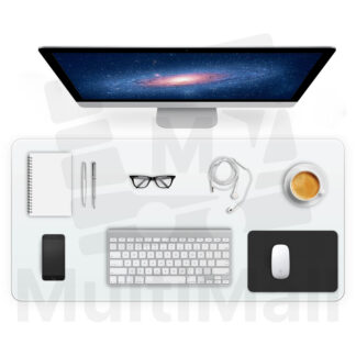 Double Layer - Transparent [30cmx60cm] | Desk mat |Office Laptop Table Mat Desk Accessories Waterproof for Office Home Desk Protection | Large Mat| Double sided Layer Mat