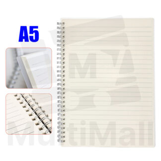 A5 Notebook Transparent Cover | Writing Notebook | Handwriting Notebook |Notebook Diary | Notebook for school | Notebook A5| Hand writing book | Writing Exercise book
