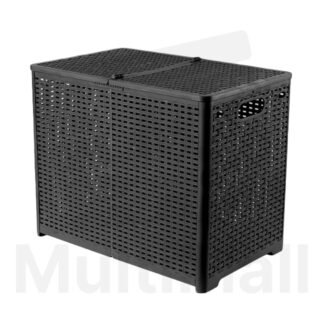 Large Fold able Laundry Basket - Black | Toy Storage Basket | Kid Toy | Storage Rack | STORAGE | KID STORAGE BASKET | Toy Organizer| Storage Bags | Foldable Laundry Basket | Collapsible Storage