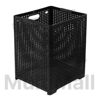 Black Fold able Laundry Basket l Toy Storage Basket l Kid Toy l Storage Rack l STORAGE l KID STORAGE BASKET l Toy Organizer| Storage Bags l Foldable Laundry Basket l Collapsible Storage l Collapsible Laundry Basket