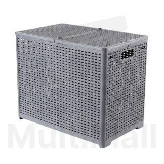 Foldable Laundry Basket - Grey | Toy Storage Basket | Kid Toy | Storage Rack | STORAGE | KID STORAGE BASKET | Toy Organizer| Storage Bags | Foldable Laundry Basket | Collapsible Storage | Collapsible Laundry Basket