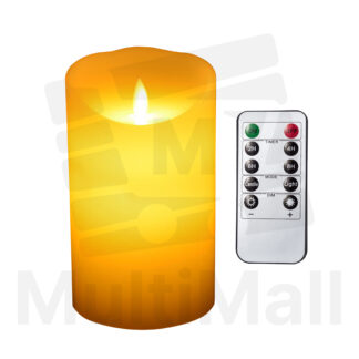 Electronic Candle Light 20cm w/ Remote | LED Candle Flameless | LED Candle Remote | Electric Led Candle | LED Candle Remote | Flameless Candle | Flameless LED Candle | Flameless LED Flickering Candles | Flameless Candle Remote