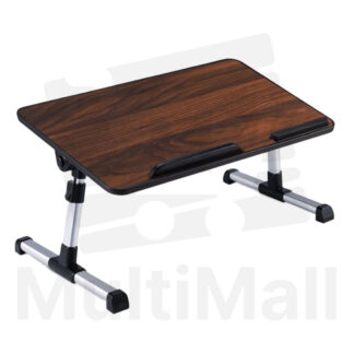 Large Walnut Ergonomic Laptop Table (No Fan, No Drawer, No Holder)|Laptop Table|Foldable Laptop Bed Desk on Bed|Desk on bed|Laptop Table|Laptop Desk adjustable|Laptop Desk|
