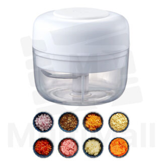 White Automatic Garlic Chopper 100 ML | Garlic Chopper |Chopper| Garlic Slicer| Slicer |Food Chopper |Mashed garlic| Onion Garlic Slicer| Garlic Chopper Slicer| Onion Slicer Garlic Chopper