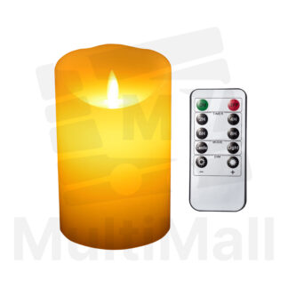 Electronic Candle Light 15cm w/ Remote | LED Candle Flameless | LED Candle Remote | Electric Led Candle | LED Candle Remote | Flameless Candle | Flameless LED Candle | Flameless LED Flickering Candles