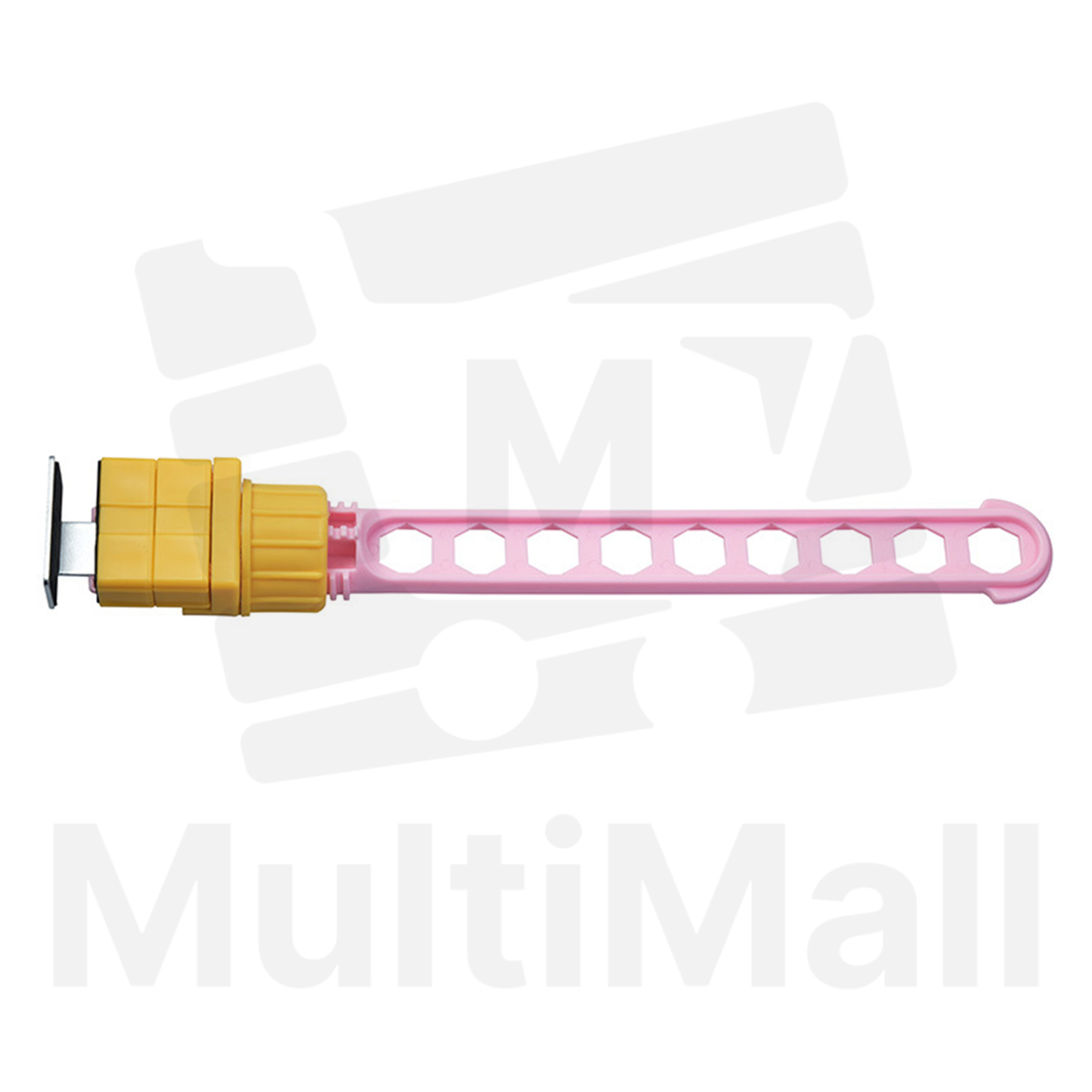 Removable 9 Hole Hanger – Pink Wall-Mounted Window Frame Drying Rack, Space-Saving, Multi functional, and Portable Balcony Drying Rod for Towels and Clothes |Hanger| Clothes and Hanger| Hole Hanger