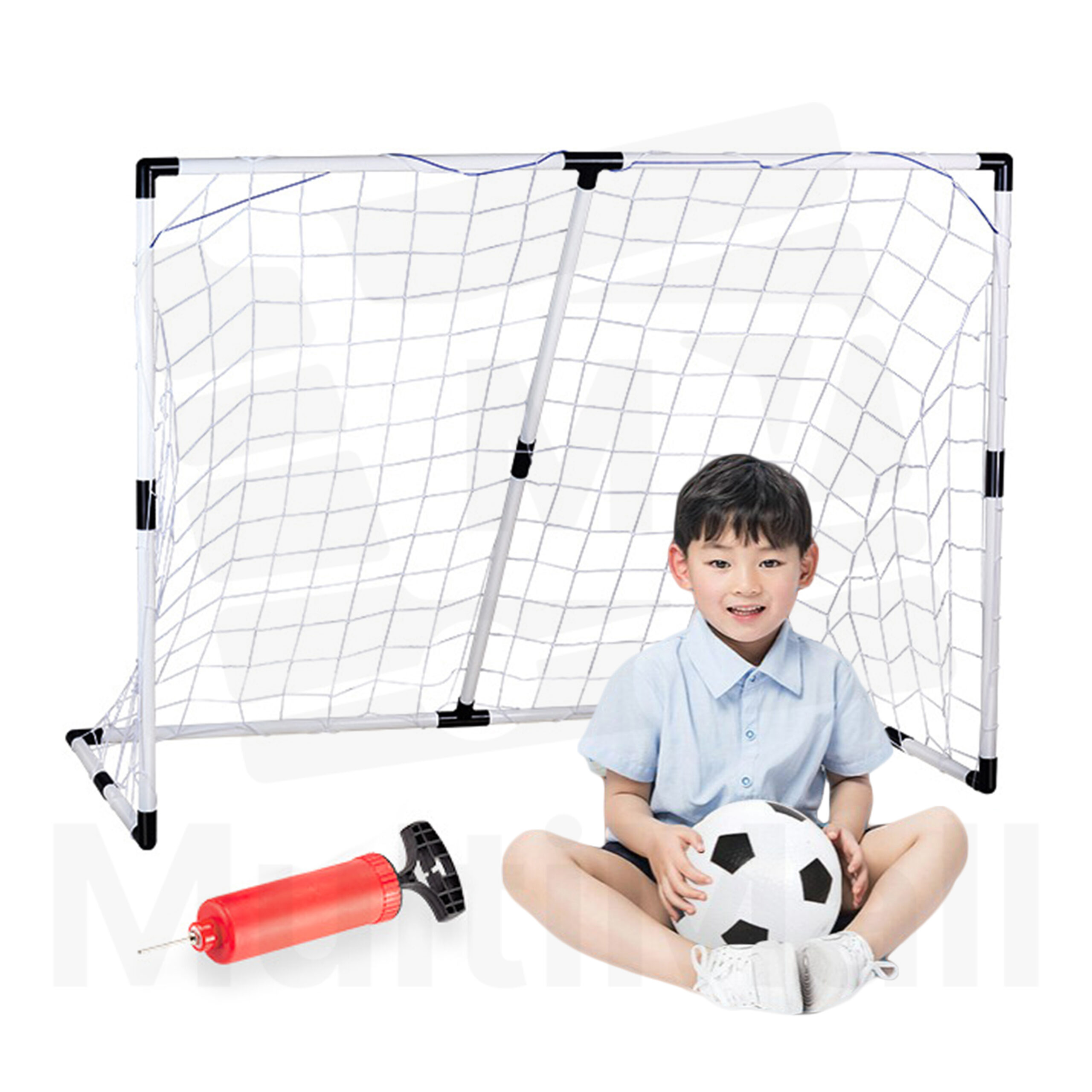 Kids Soccer Goal Set- Portable Soccer Net, Mini Football Set Outdoor and Indoor Sports for Young Teenagers, Backyard Soccer,Goals Birthday Gifts for Toddler Boys Girls Ages 3-12