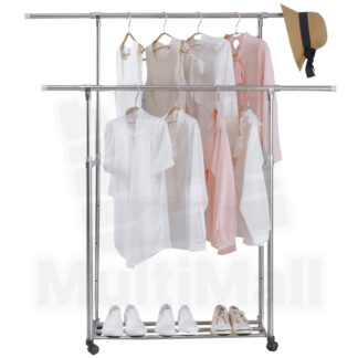 1.6M Laundry Rack | Stainless Stee| Drying Rack | Indoor Outdoor Laundry Rack | Clothes Laundry Rack
